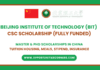 Beijing Institute of Technology (BIT) CSC Scholarship