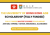 University of Hong Kong ADB Scholarship