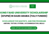 King Fahd University Scholarship 2026
