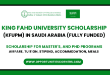 King Fahd University Scholarship 2026