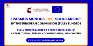 Erasmus Mundus EMLE Scholarship