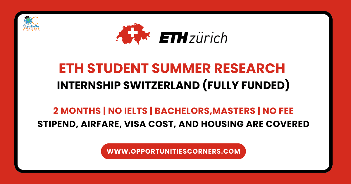 ETH Student Summer Research Fellowship
