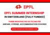 EPFL Summer Internship 2026 in Switzerland