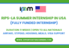 RIPS Summer Internship 2026