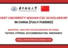 HUST University Wuhan CSC Scholarship 2025