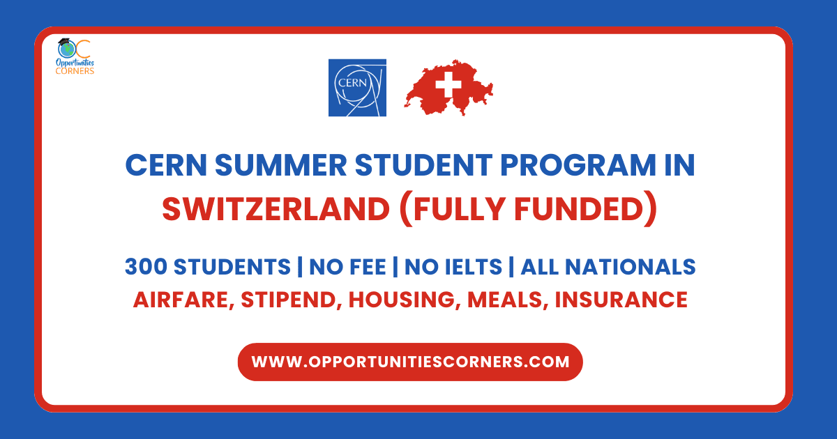 CERN Summer Student Program 2025