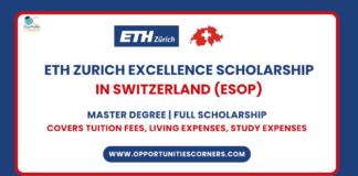 ETH Zurich Excellence Scholarship