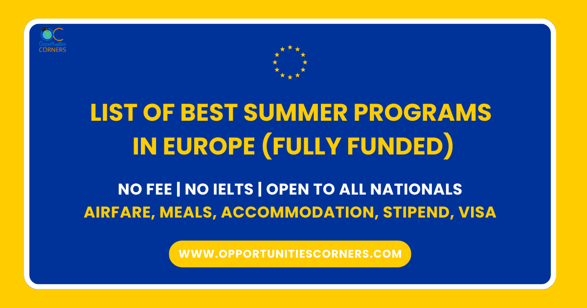 Summer Programs in Europe in 2026
