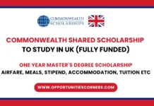 Commonwealth Shared Scholarship