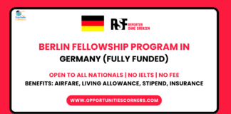 2025 Berlin Fellowship Program in Germany