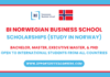 BI Norwegian Business School Scholarships