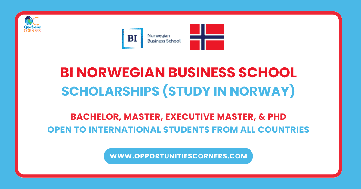 BI Norwegian Business School Scholarships 2025 (Study in Norway)