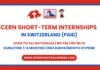 CERN Short Term Internship 2026
