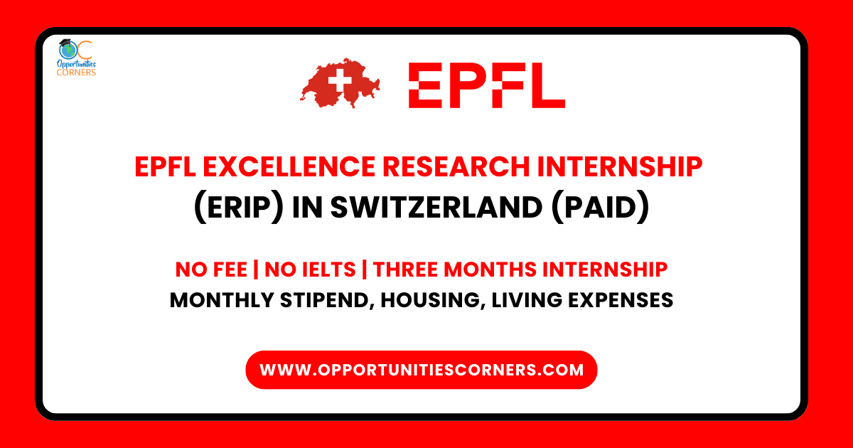 EPFL Excellence Research Internship