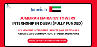 Jumeirah Emirates Towers Internship