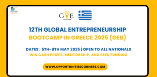 12th Global Entrepreneurship Bootcamp in Greece