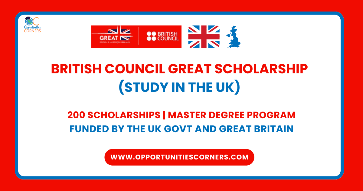 British Council GREAT Scholarship