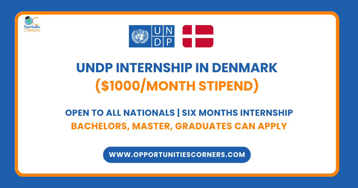 UNDP Internship 2026 in Denmark