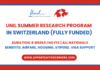 UNIL Summer Research Program