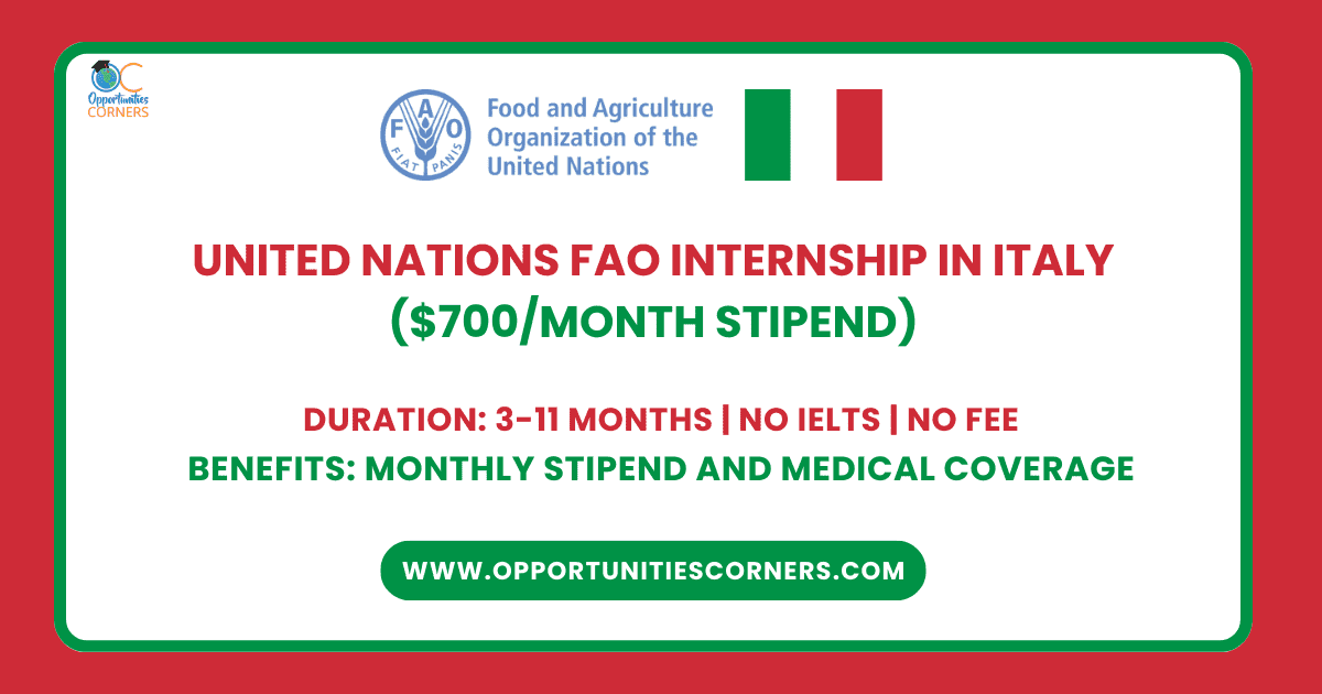 FAO Internship 2026