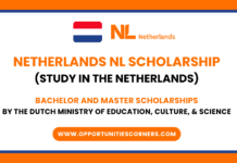 Netherlands NL Scholarship 2026/27 (Study in Netherlands) Netherlands NL Scholarship