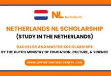 Netherlands NL Scholarship 2026/27 (Study in Netherlands) Netherlands NL Scholarship