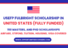 USEFP Fulbright Scholarship 2026