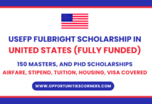 USEFP Fulbright Scholarship 2026 in United States (Fully Funded) USEFP Fulbright Scholarship 2026