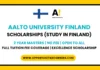 Aalto University Finland Scholarships