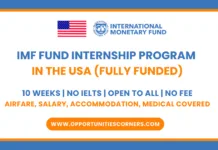 IMF Fund Internship Program