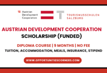 Austrian Development Cooperation Scholarship