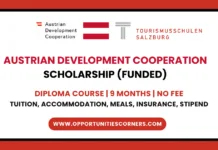 Austrian Development Cooperation Scholarship