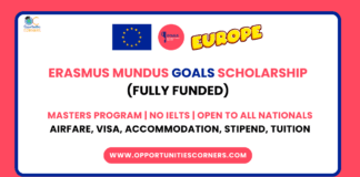 Erasmus Mundus GOALS Scholarship
