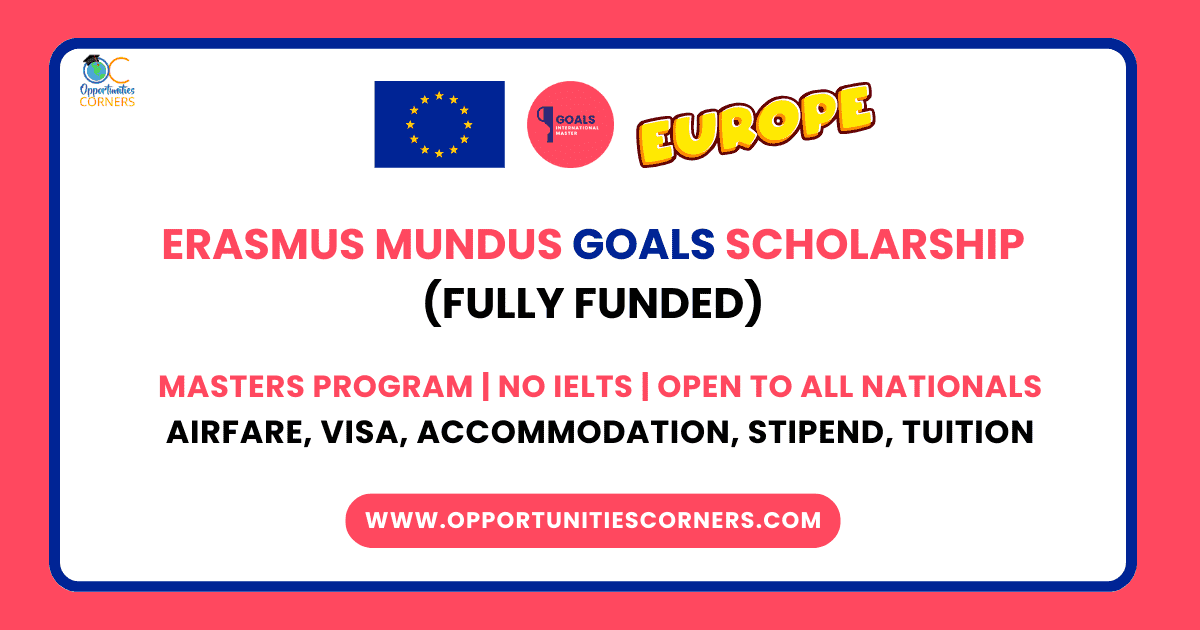 Erasmus Mundus GOALS Scholarship