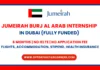 Jumeirah Burj Al Arab Internship 2026 in Dubai (Fully Funded)