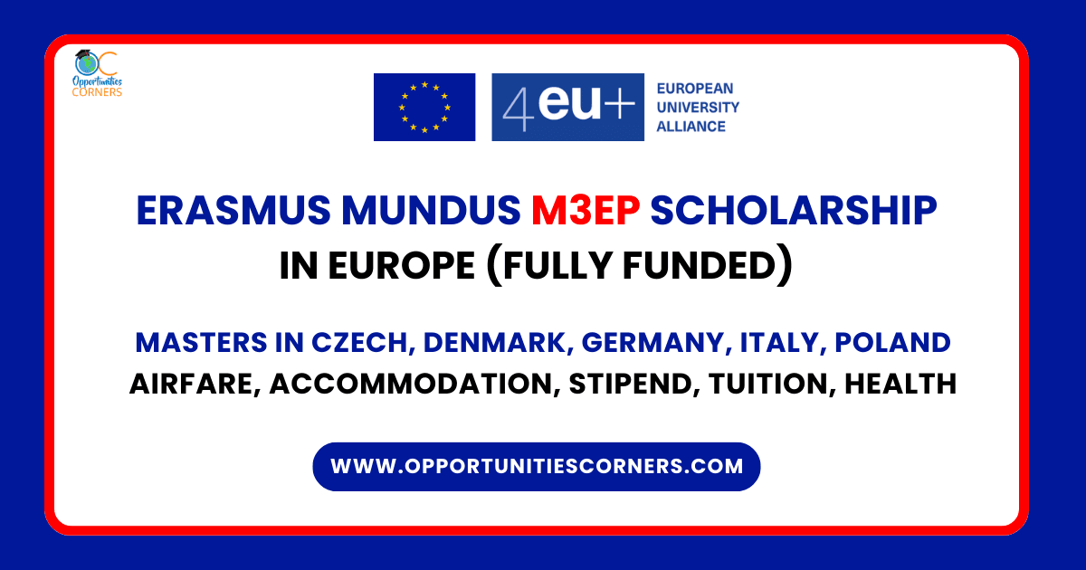 Erasmus Mundus M3EP Scholarship
