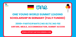 One Young World Summit Leading Scholarship 2025