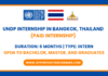 UNDP Internship 2026 in Bangkok