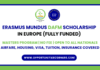 Erasmus Mundus DAFM Scholarship