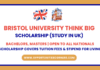 Bristol University Think Big Scholarship