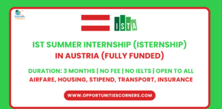 IST Summer Internship 2025 in Austria