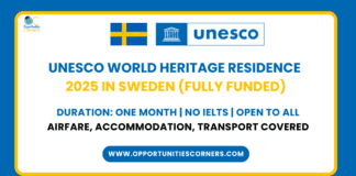 UNESCO World Heritage Residence Scholarship