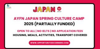 AYFN JAPAN Spring Culture Camp 2025