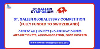 St. Gallen Global Essay Competition