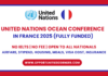 UN Ocean Conference in France