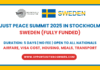 Just Peace Summit 2025 in Sweden