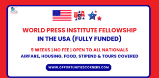 World Press Institute Fellowship 2025