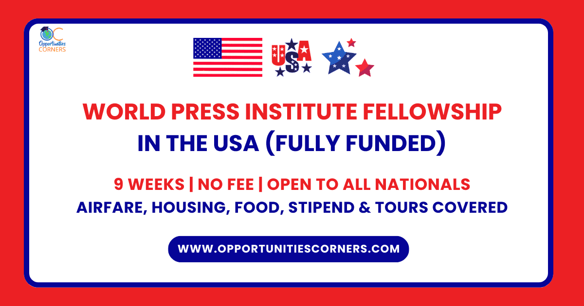 World Press Institute Fellowship 2025