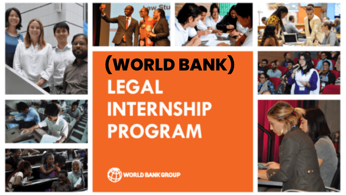 World Bank Legal Internship 2025