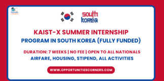 KAIST-X Summer Internship 2025 in South Korea